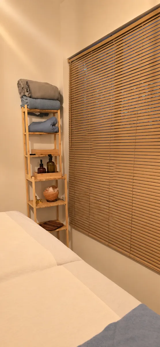 Box de masoterapia acondicionado en Ítaca Studio